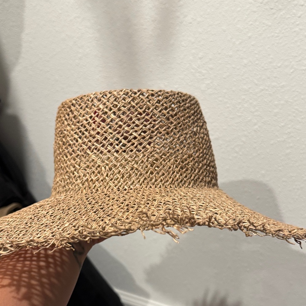 Lack Of Color Natural Woven Hat